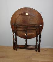 Folding Oak Victorian Table (3 of 6) Folding Oak Victorian Table (3 of 6)