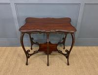 Rococo Style Mahogany Occasional Table (7 of 10) Rococo Style Mahogany Occasional Table (7 of 10)