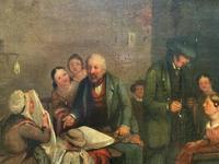 Sir David Willkie R.A Original Signed 1829 Oil Painting Inc Prov (6 of 13) Sir David Willkie R.A Original Signed 1829 Oil Painting Inc Prov (6 of 13)