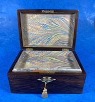 Victorian Rosewood Jewellery Box with Mother of Pearl & Abalone Escutcheons (11 of 14) Victorian Rosewood Jewellery Box with Mother of Pearl & Abalone Escutcheons (11 of 14)