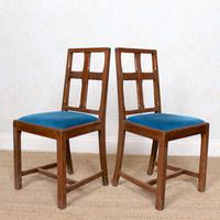 6 Arts & Crafts Carved Oak Dining Chairs (5 of 10) 6 Arts & Crafts Carved Oak Dining Chairs (5 of 10)
