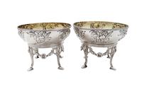 Pair of Antique Edwardian Sterling Silver Bowls / Dishes on Stands 1901 (9 of 9) Pair of Antique Edwardian Sterling Silver Bowls / Dishes on Stands 1901 (9 of 9)