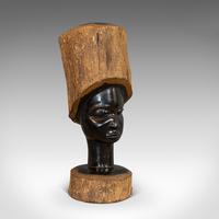 Pair Of, Antique Carved Heads, African, Ebony, Decorative Statue, Victorian (2 of 11) Pair Of, Antique Carved Heads, African, Ebony, Decorative Statue, Victorian (2 of 11)