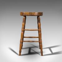 Antique Artist's Stool, English, Beech, Ash, Saddle Seat, Victorian c.1900 (6 of 12) Antique Artist's Stool, English, Beech, Ash, Saddle Seat, Victorian c.1900 (6 of 12)