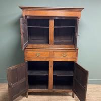 Magnificent Georgian Period Oak Cwpwrdd Deuddarn Cupboard (3 of 8) Magnificent Georgian Period Oak Cwpwrdd Deuddarn Cupboard (3 of 8)