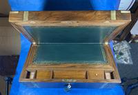 Victorian Brass-bound Walnut Writing Slope with Secret Drawers (22 of 39) Victorian Brass-bound Walnut Writing Slope with Secret Drawers (22 of 39)