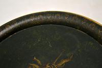 Antique Folding Tole Side Table (12 of 12) Antique Folding Tole Side Table (12 of 12)