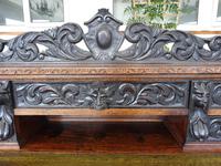 Country Oak Lions Head Pedestal Desk 1850 W M Richardson Ltd (10 of 12) Country Oak Lions Head Pedestal Desk 1850 W M Richardson Ltd (10 of 12)