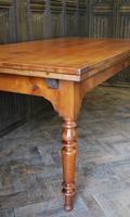 Large Extending Cherrywood Farmhouse Table (7 of 12) Large Extending Cherrywood Farmhouse Table (7 of 12)