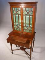 Elegant Edwardian Period Display Cabinet / Bookcase (4 of 5) Elegant Edwardian Period Display Cabinet / Bookcase (4 of 5)