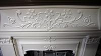 Small antique painted cast iron fire surround (5 of 5) Small antique painted cast iron fire surround (5 of 5)