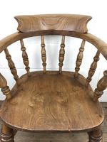 19th Century Beech and Elm Smoker’s Bow Chair (10 of 12) 19th Century Beech and Elm Smoker’s Bow Chair (10 of 12)