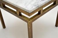 Vintage Italian Solid Brass & Marble Coffee / Side Table (7 of 7) Vintage Italian Solid Brass & Marble Coffee / Side Table (7 of 7)