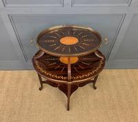 Edwardian Inlaid Mahogany Tray Top Etagere (13 of 19) Edwardian Inlaid Mahogany Tray Top Etagere (13 of 19)