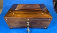 William IV Rosewood Box with Mother of Pearl Inlay (7 of 13) William IV Rosewood Box with Mother of Pearl Inlay (7 of 13)