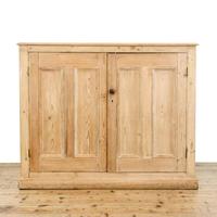 Large Victorian Pine Cupboard