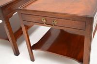 Pair of Georgian Style Mahogany Side Table c.1950s (10 of 12) Pair of Georgian Style Mahogany Side Table c.1950s (10 of 12)