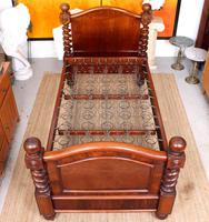 Bed Frame Edwardian Carved Mahogany Barley Twist (2 of 11) Bed Frame Edwardian Carved Mahogany Barley Twist (2 of 11)