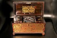 Exceptional Regency Period Brass Inlaid Tea Caddy (3 of 5) Exceptional Regency Period Brass Inlaid Tea Caddy (3 of 5)