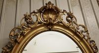 A Very Large French Rococo Oval Gilt Wall Mirror (5 of 10) A Very Large French Rococo Oval Gilt Wall Mirror (5 of 10)