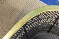 Regency Brass & Woven Wire Fire Fender (2 of 9) Regency Brass & Woven Wire Fire Fender (2 of 9)