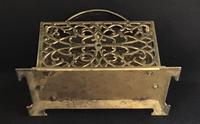 Aesthetic Movement Cast Brass Two Division Letter Rack (4 of 6) Aesthetic Movement Cast Brass Two Division Letter Rack (4 of 6)