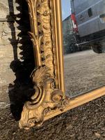 Large Victorian Gilt Overmantel Mirror (10 of 20) Large Victorian Gilt Overmantel Mirror (10 of 20)
