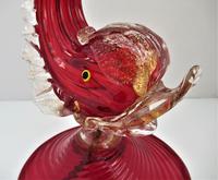 Vintage Italian Venetian Murano Glass Dolphin Lamp, Rewired c.1950 (4 of 9) Vintage Italian Venetian Murano Glass Dolphin Lamp, Rewired c.1950 (4 of 9)