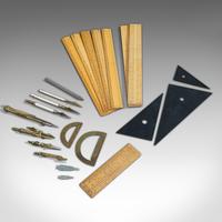 Antique Technical Drawing Set, Architect, Cartographer, Instruments, ANCSL, 1920 (6 of 10) Antique Technical Drawing Set, Architect, Cartographer, Instruments, ANCSL, 1920 (6 of 10)