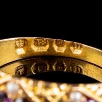 Antique Victorian Regard Gemstone Ring 18ct Gold Dated 1880 (3 of 7) Antique Victorian Regard Gemstone Ring 18ct Gold Dated 1880 (3 of 7)