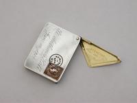 Edwardian Patented American Sterling Silver & Enamel Envelope Form Stamp Case (10 of 10) Edwardian Patented American Sterling Silver & Enamel Envelope Form Stamp Case (10 of 10)