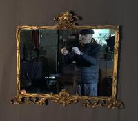 Good Quality Edwardian Gilt Overmantle Mirror (3 of 11) Good Quality Edwardian Gilt Overmantle Mirror (3 of 11)