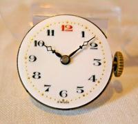 9ct Gold Ladies Wrist Watch 1934 Swiss 15 Jewel Porcelain Dial Red 12 FWO (6 of 12) 9ct Gold Ladies Wrist Watch 1934 Swiss 15 Jewel Porcelain Dial Red 12 FWO (6 of 12)