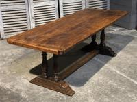 French Oak Farmhouse Refectory Dining Table (8 of 20) French Oak Farmhouse Refectory Dining Table (8 of 20)
