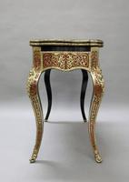 French 19th Century Louis XV Style Boulle Games Occasional Table (10 of 12) French 19th Century Louis XV Style Boulle Games Occasional Table (10 of 12)