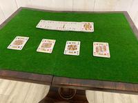 Regency Rosewood Card Table Games (5 of 8) Regency Rosewood Card Table Games (5 of 8)