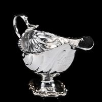 Antique Georgian Solid Sterling Silver Sauce Boat Nautilus Design Armorial Interest - William Shaw 1766 (8 of 19) Antique Georgian Solid Sterling Silver Sauce Boat Nautilus Design Armorial Interest - William Shaw 1766 (8 of 19)