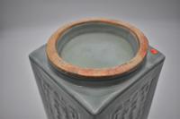 Large Chinese Celadon Cong Vase – Qing (7 of 8) Large Chinese Celadon Cong Vase – Qing (7 of 8)