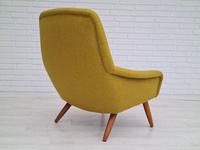 Danish relax armchair, 70s, completely renovated-reupholstered (5 of 14) Danish relax armchair, 70s, completely renovated-reupholstered (5 of 14)