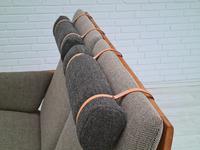 Børge Mogensen sofa, model 2252, completely renovated, furniture wool, 70s (8 of 20) Børge Mogensen sofa, model 2252, completely renovated, furniture wool, 70s (8 of 20)