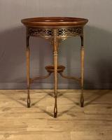 Fine Quality Edwardian Side or Lamp Table (5 of 10) Fine Quality Edwardian Side or Lamp Table (5 of 10)