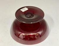 Antique Enamelled Ruby Glass Pedestal Dish c.1895 (5 of 6) Antique Enamelled Ruby Glass Pedestal Dish c.1895 (5 of 6)