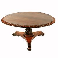 George IV Rosewood Centre Table (2 of 8) George IV Rosewood Centre Table (2 of 8)