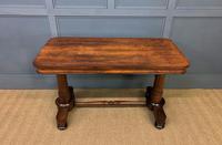 Good William IV Rosewood Library Stretcher Table (9 of 12) Good William IV Rosewood Library Stretcher Table (9 of 12)