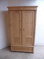 Antique Pine 2 Door Knockdown Wardrobe / Linen / Storage Cupboard to wax / paint (8 of 10) Antique Pine 2 Door Knockdown Wardrobe / Linen / Storage Cupboard to wax / paint (8 of 10)
