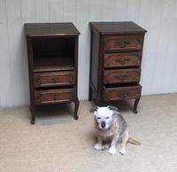Pair of French Oak Bedside Cabinets (7 of 10) Pair of French Oak Bedside Cabinets (7 of 10)