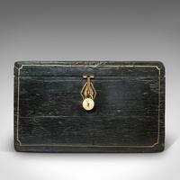 Antique Ebonised Carriage Chest, English, Pine, Tool Trunk, Victorian c 1850 (9 of 12) Antique Ebonised Carriage Chest, English, Pine, Tool Trunk, Victorian c 1850 (9 of 12)