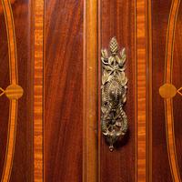 Antique Gentleman's Triple Wardrobe, English, Mahogany, Cabinet, Victorian, 1880 (12 of 12) Antique Gentleman's Triple Wardrobe, English, Mahogany, Cabinet, Victorian, 1880 (12 of 12)
