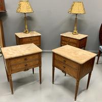 Set of 4 French Marble Top Side Tables (7 of 11) Set of 4 French Marble Top Side Tables (7 of 11)
