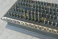 Antique 1863 American Civil War John Gill Hedgehog Cast Iron Cribbage Board (2 of 8) Antique 1863 American Civil War John Gill Hedgehog Cast Iron Cribbage Board (2 of 8)